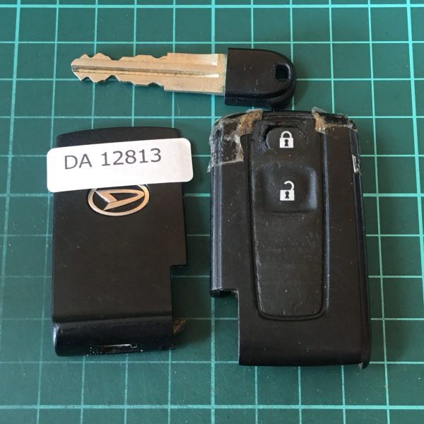 DA12813緑ランプ B刻印 ダイハツ 純正 スマートキー キーレス ムーヴ L185S タント L350S L375S ミラ L275 ココア コンテ ソニカ 2B拍卖