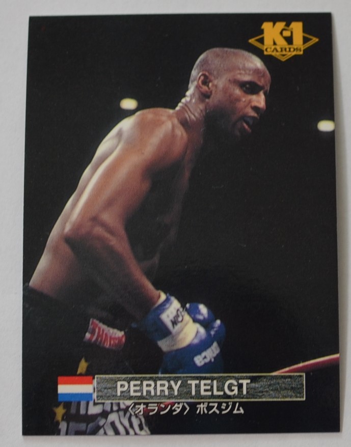 K-1●PERRY TELGT ペリー・テリグッド●格闘技 トレーディングカード 6,5㎝×9㎝ 美品拍卖