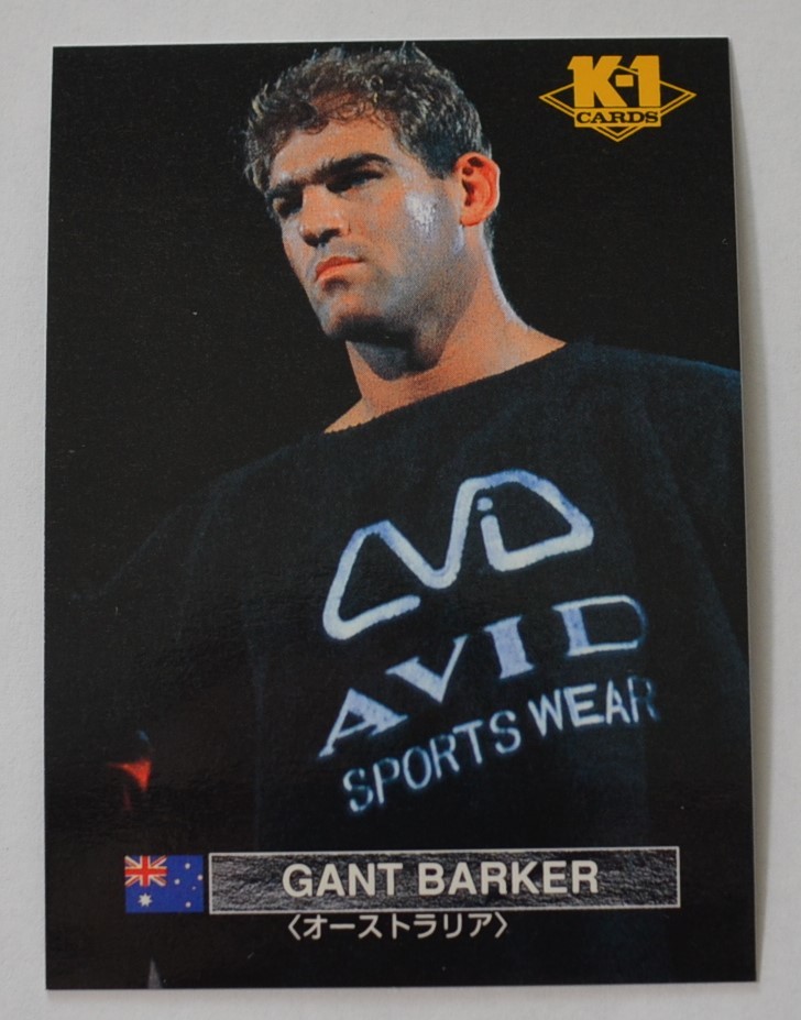 K-1●GANT BARKER グラン・パーカー●格闘技 トレーディングカード 6,5㎝×9㎝ 美品拍卖