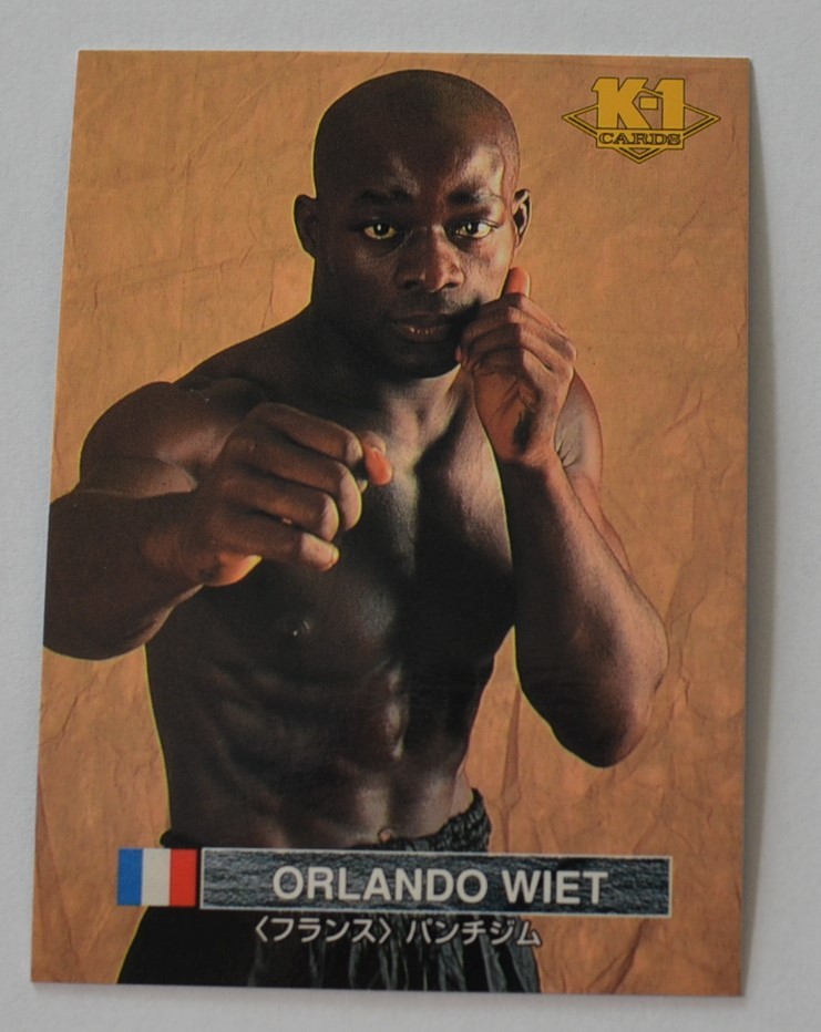 K-1●ORLANDO WIET オーランド・ウィット●格闘技 トレーディングカード 6,5㎝×9㎝ 美品拍卖