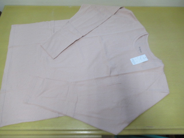 紳士綿100%長袖Tシャツ・LL寸・1着・v599拍卖