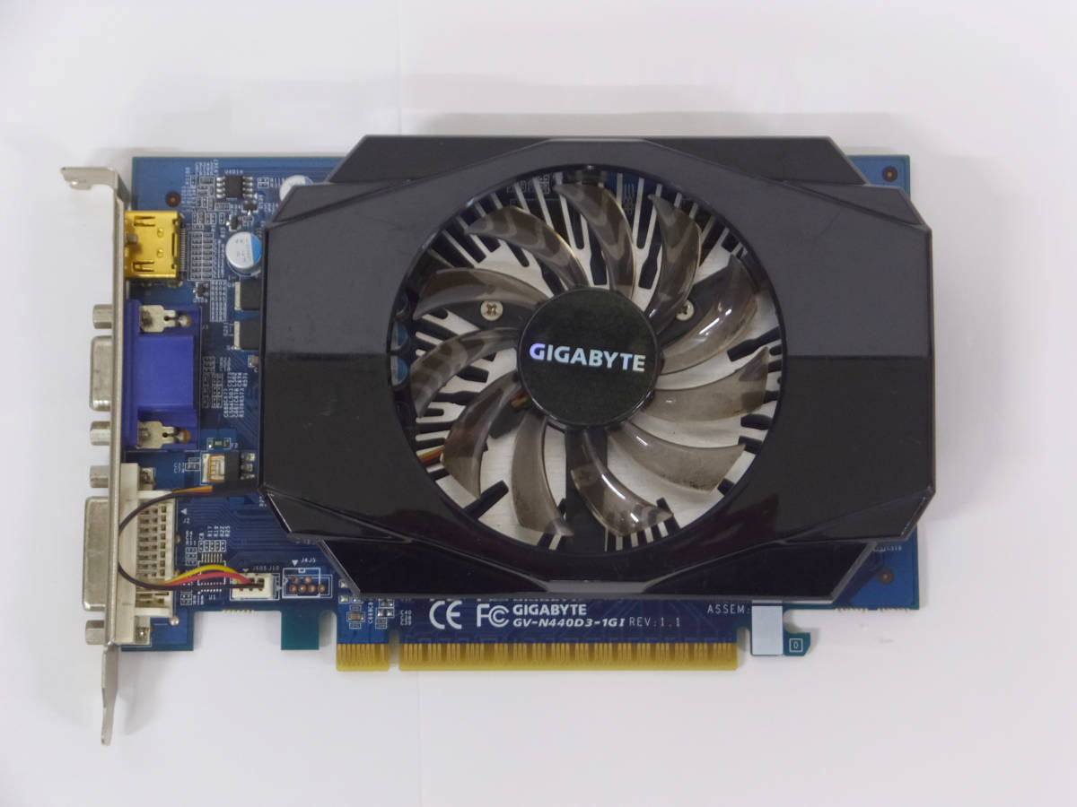 グラフィックボード GIGABYTE GV-N440D3-1GI ジャンク品 拍卖