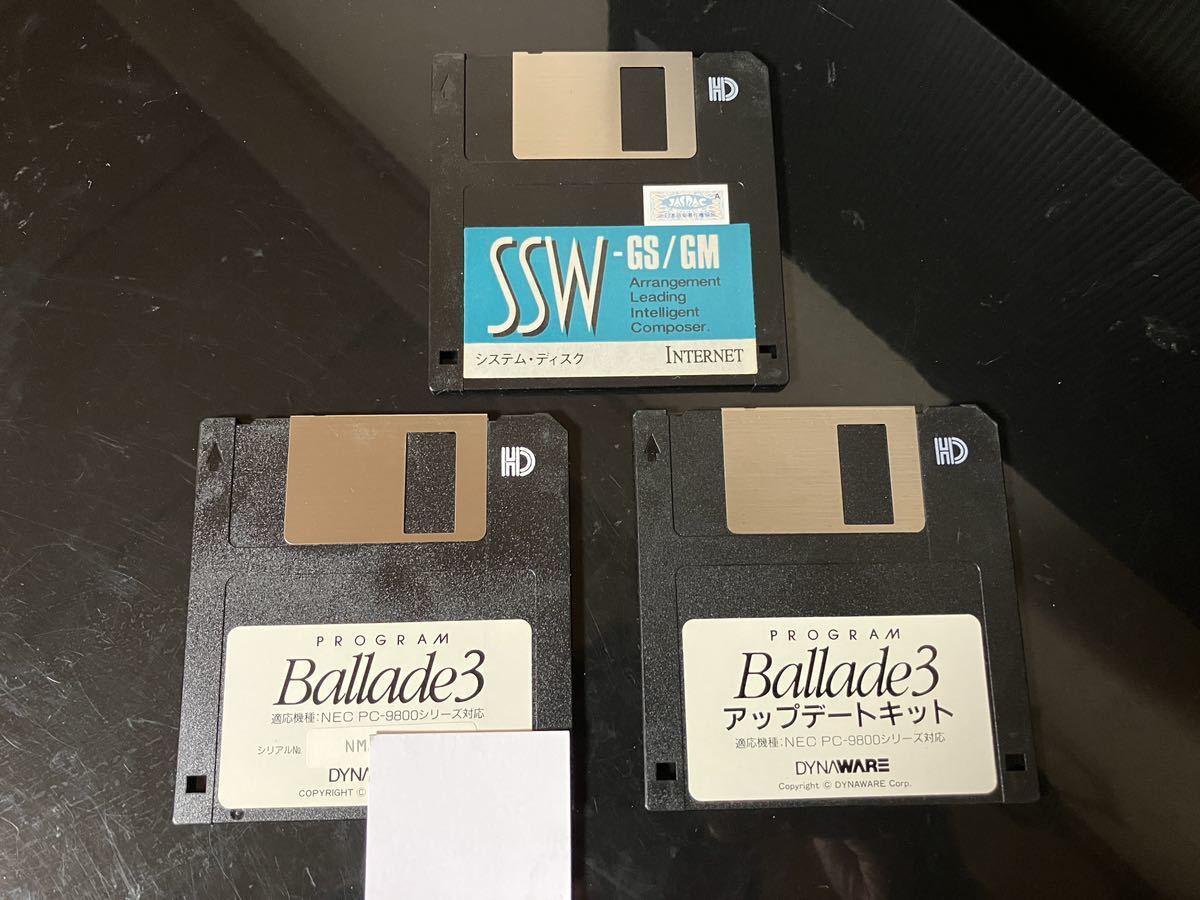 【即決・送料込み】DYNAWARE Ballade 3 PC-98拍卖