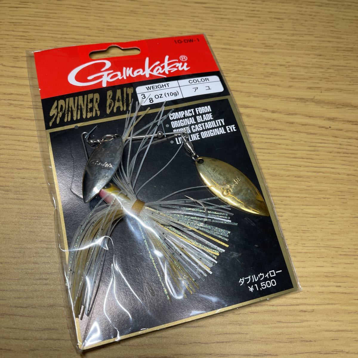 【新品未使用】がまかつ スピナーベイト3/8oz アユ(ID05410)拍卖