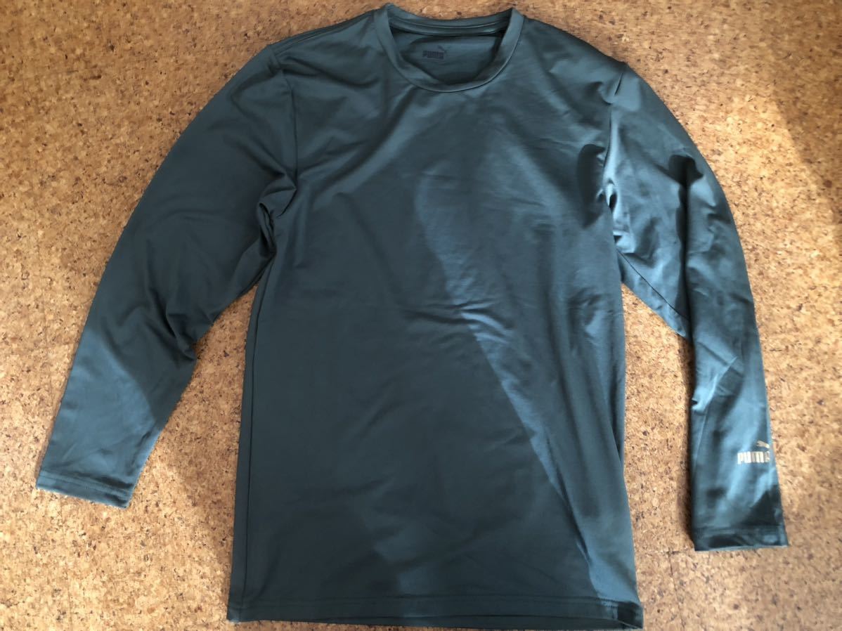 送料込み!(新品)プーマ 裏起毛長袖Tシャツ サイズ170拍卖