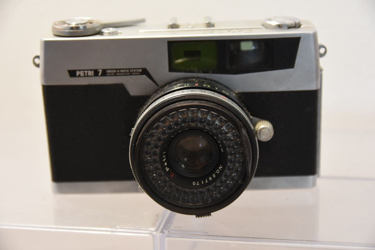 カメラ コンパクトフィルムカメラ petri 7 F2.8 4.5cm Y98拍卖
