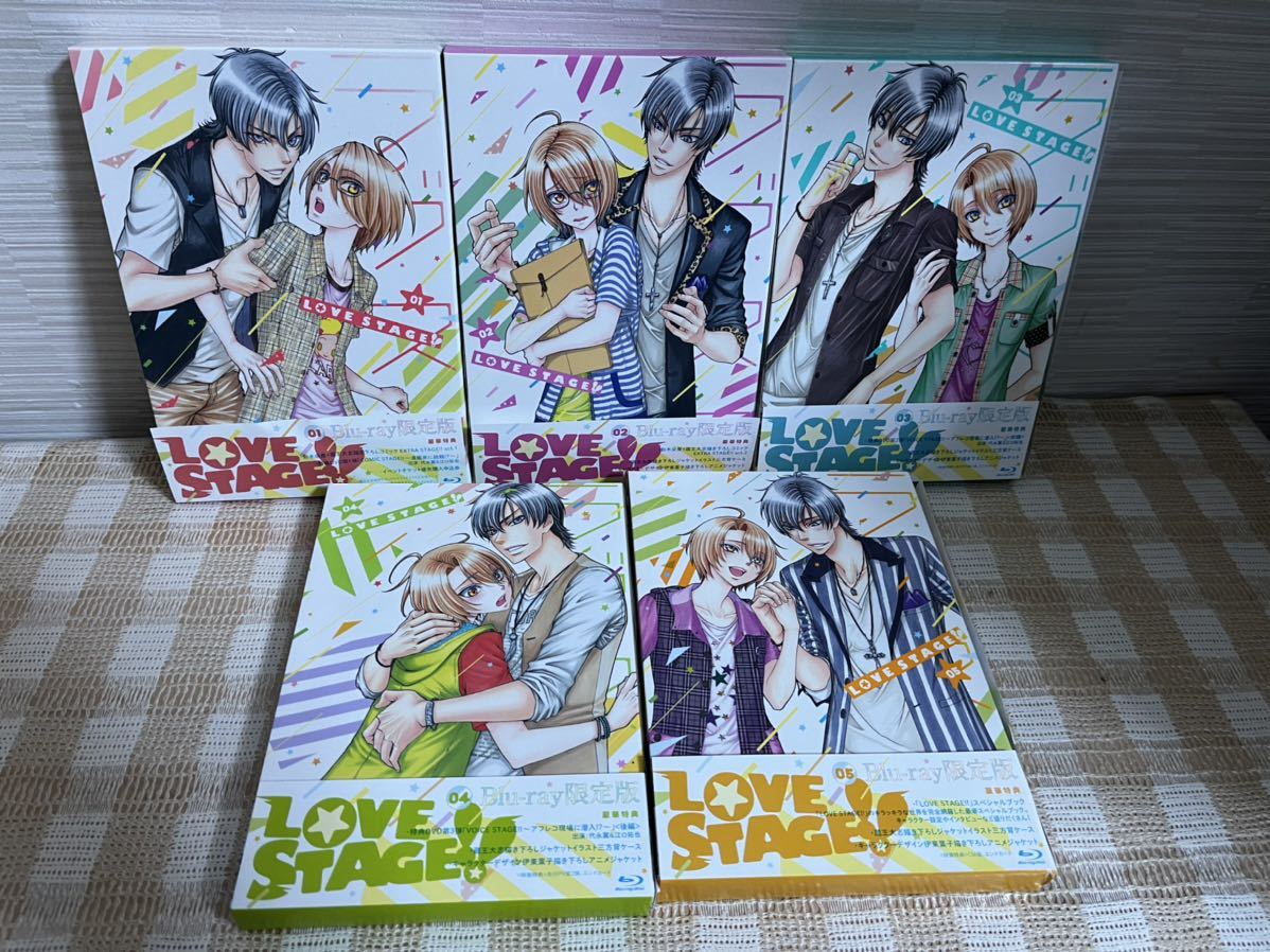 LOVE STAGE!! 全5巻セットBlu-ray 即決 送料無料拍卖