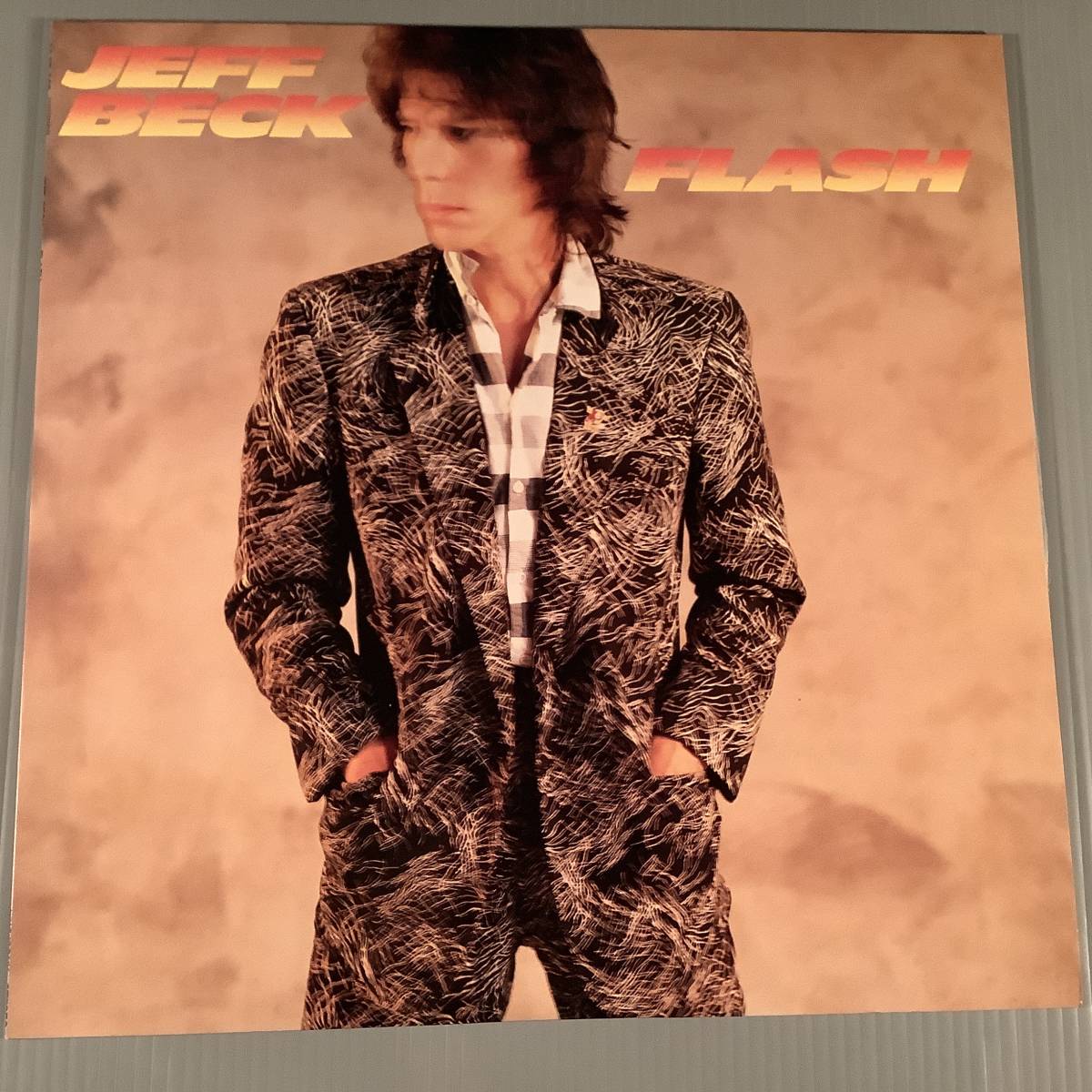 LP(国内盤)●ジェフ・ベック/フラッシュ※年譜付●良好品!拍卖