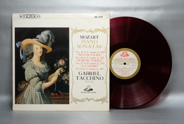 エバークリーン*赤盤【モーツァルト】ピアノ奏鳴曲集*ガブリエル・タッキーノ*トルコ行進曲拍卖
