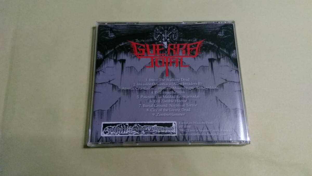 Guerra Total ‐ Antichristian Zombie Hordes☆Funebria Devasted Eternal Drak Bulldozer Bewitched Manzer Hellbringer Sodomizer拍卖