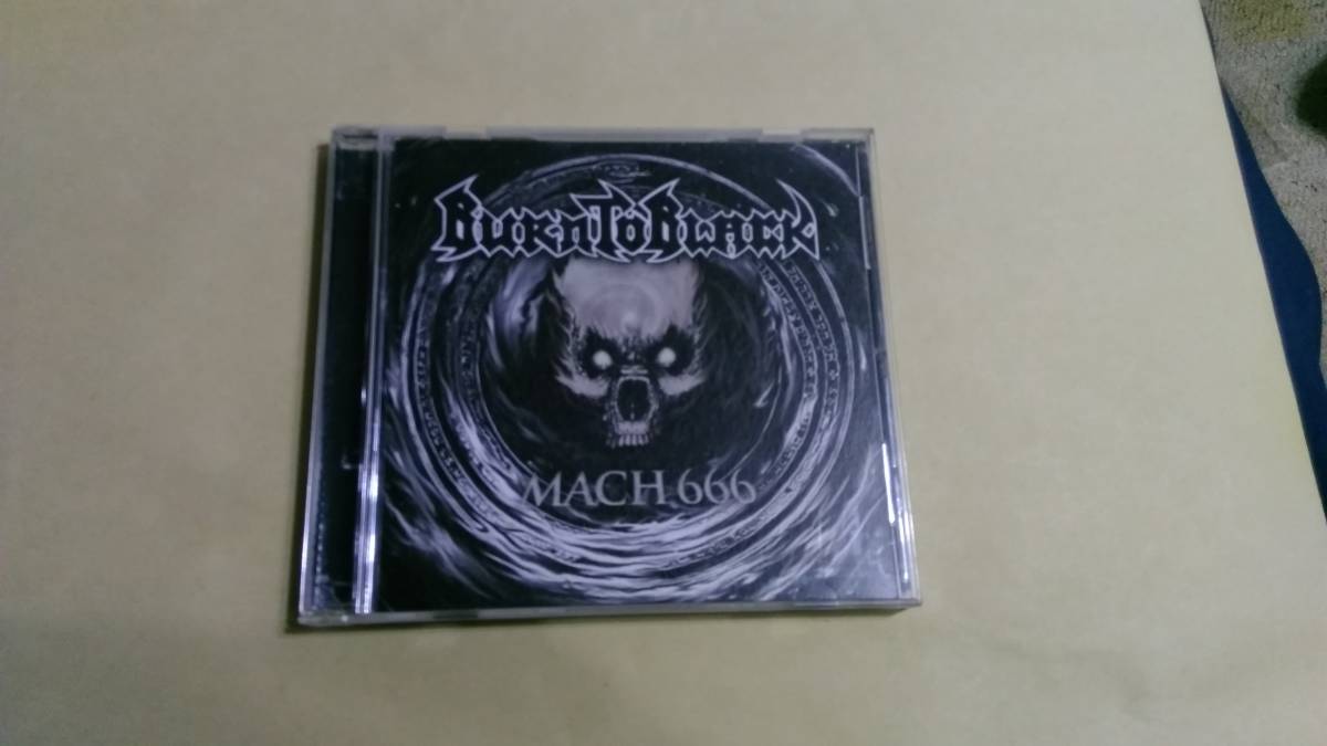 送料込 Burn To Black ‐ Mach 666☆Nader Sadek Nephelium Chainbreaker Dementia Haunted opeth Morbid Angel Deicide Immolation拍卖