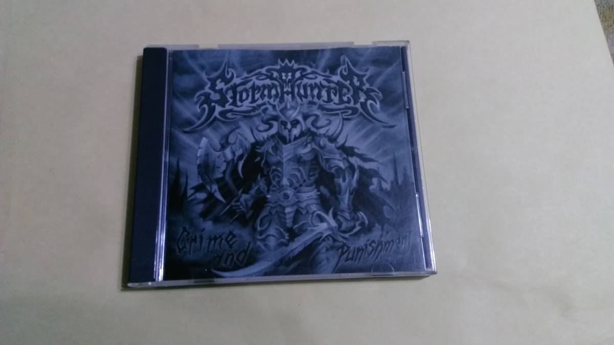 Stormhunter - Crime And Punishment☆Heiligs Blechle Bitterness Dark Assault Stormwarrior Blazon Stone Helloween Rage X-Wild拍卖