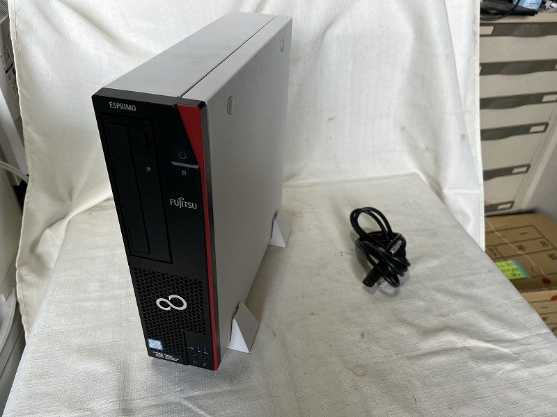 ☆FUJITSU D587/RX /Core i3-7100 3.90GHz/ 4GB/HDD500GB/OSなし/BIOS起動確認済/現状品【B0511R2】拍卖