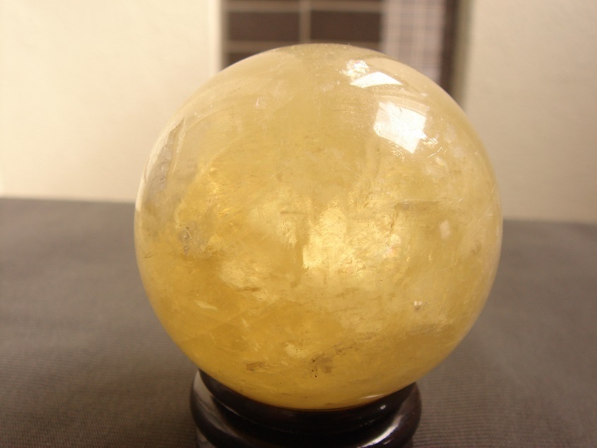 ☆風水,お守り,極上品,キラキラ、天然カルサイト玉置物☆最後一品拍卖