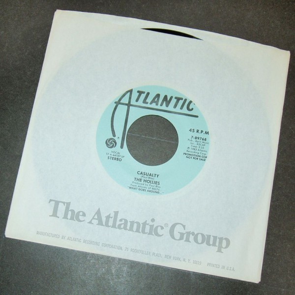 THE HOLLIES Casualty ST/ST アメリカ盤シングルPR Atlantic拍卖