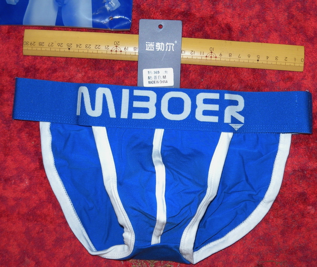 ★送料込み MIBOER 太ゴム タンガ ASIA-M 青 ラスト★拍卖