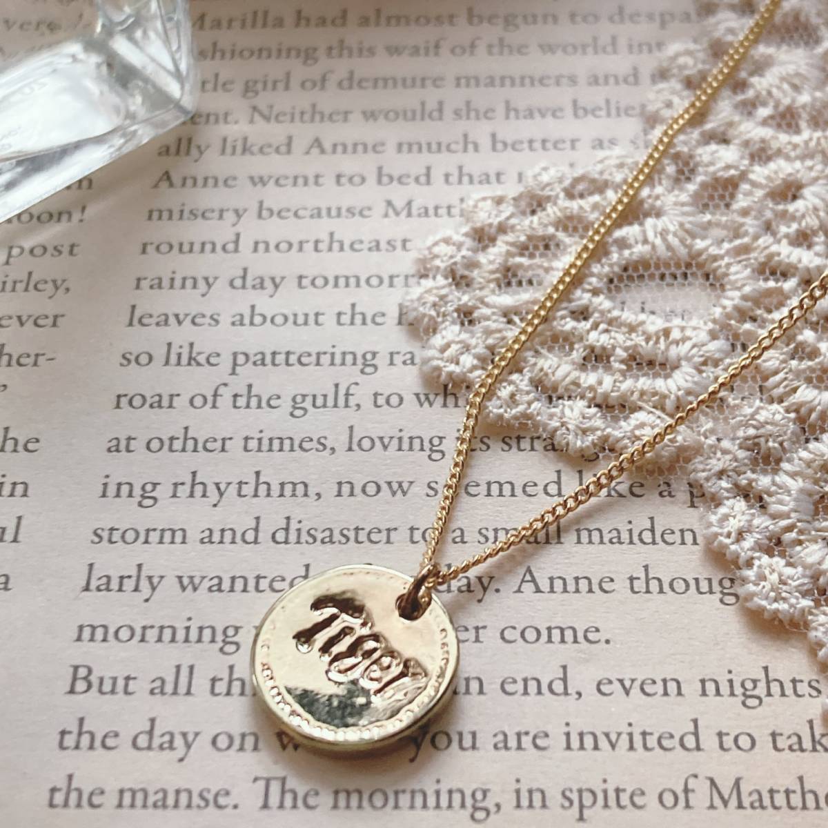 ヴィンテージゴールドペンダント ネックレス tiger 高見え ☆vintage jewelry accessories 0736拍卖