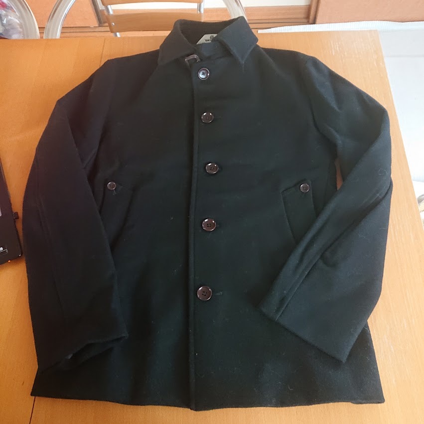 EDIFICE 5Bステンカラージャケット黒40拍卖