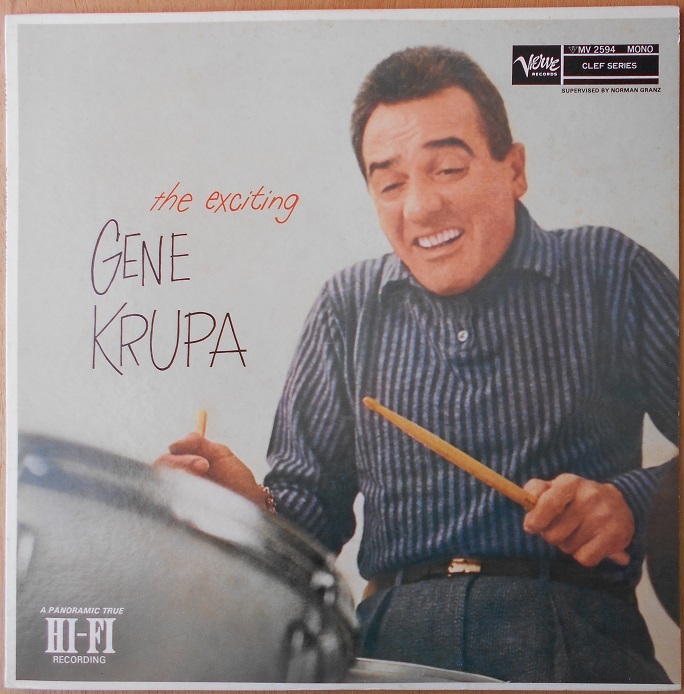 ■中古品■Gene Krupa ジーン・クルーパ/the exciting Gene Krupa(USED LP)拍卖