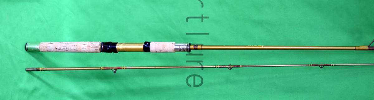 Vintage GARCIA CONLON 108 7' 2111T (RZ113-T15) MIDIUM ACTION 1/4-5/9oz lure,4-10lb line agate guide  瑪瑙ガイド拍卖