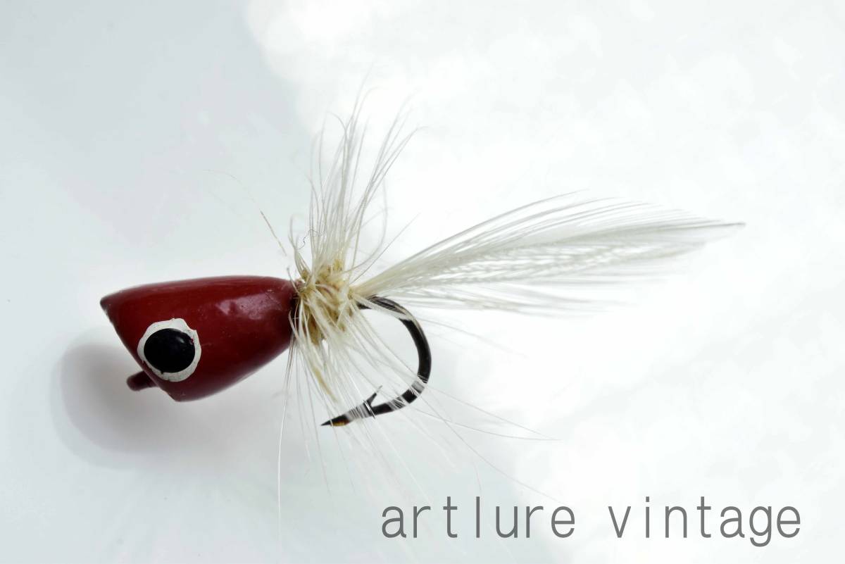 ●希少珍品蒐集アイテム vintage fly made in USA old fly ,オールドフライ(10639-480)40年前米国コレクターからオールドで入手拍卖