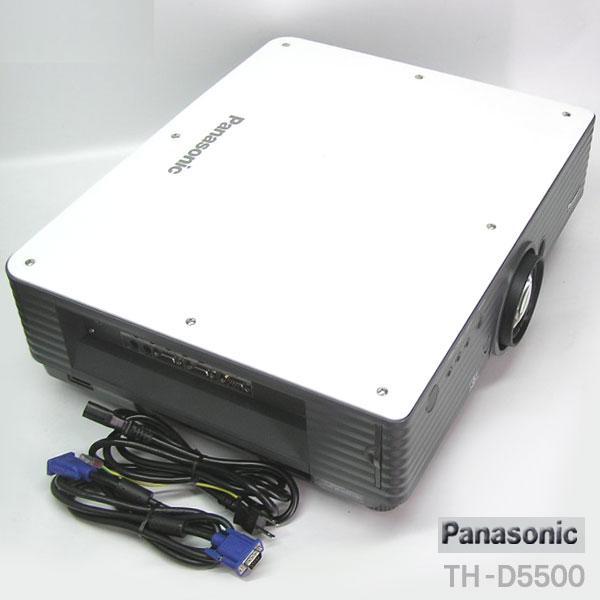 PANASONIC プロジェクター TH-D5500 ★5000ルーメン★ ランプ使用895H/394時間拍卖