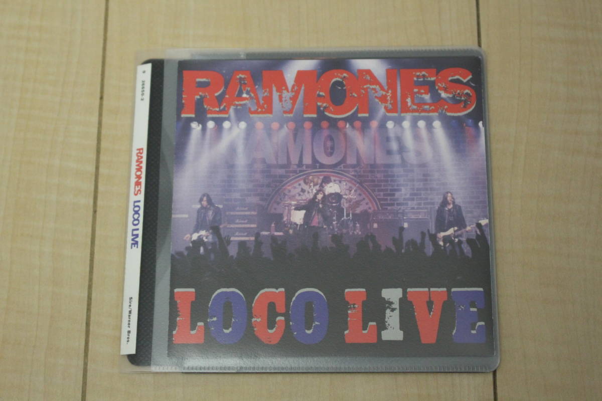 Ramones Loco Live CD 元ケース無し メディアパス収納拍卖