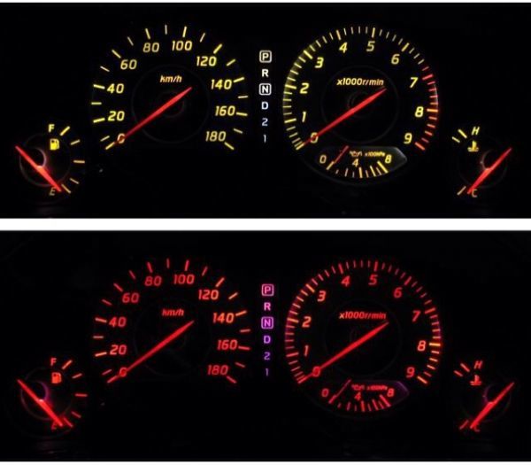 HR/ER34(後期)スカイライン メーターLED照明1台分セット!桃拍卖