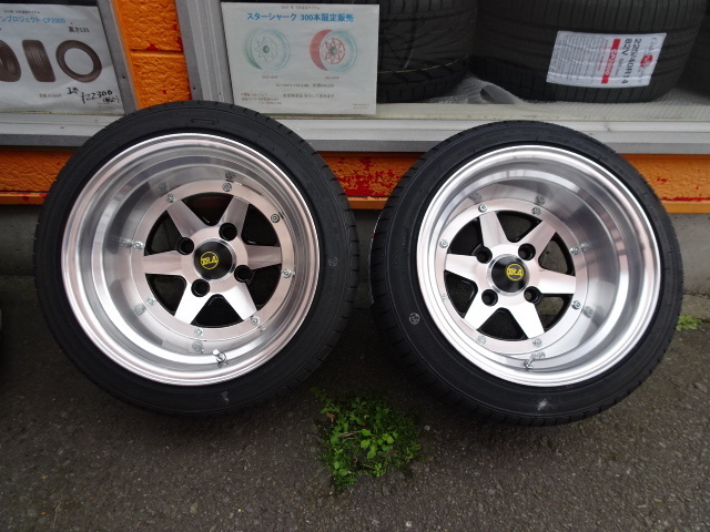 復刻版ロンシャンXR-4 10J-14 コーリンプロジェクト 225/40R14 2本セット 旧車拍卖