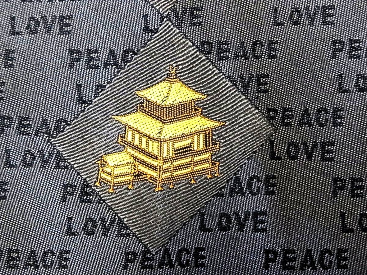 ☆♪★LA3014新品 【寺・金閣寺】ネクタイ★拍卖