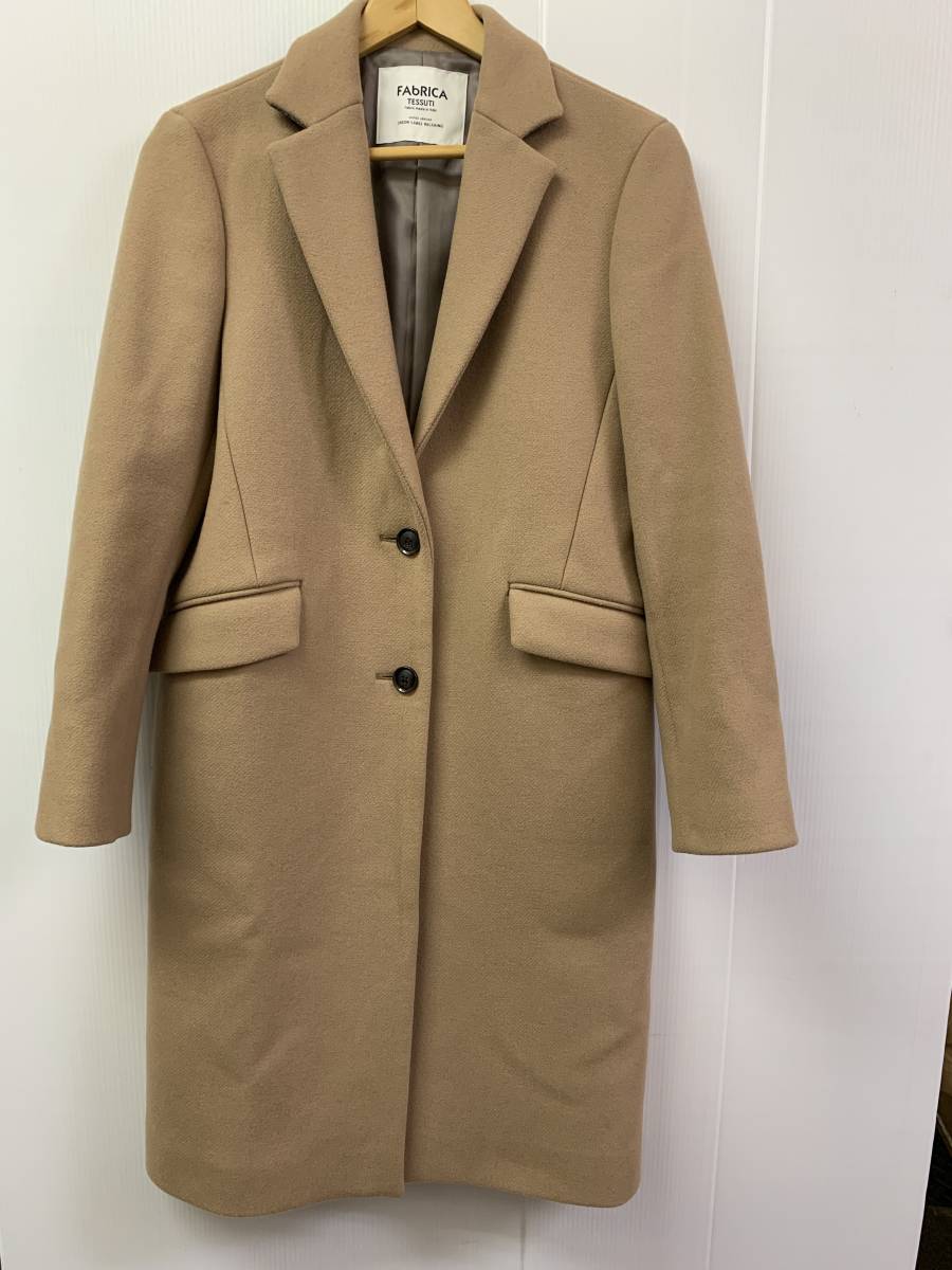 w66★FAbRICA UNITED ARROWS green label relaxing 長袖ロングコート  サイズ38★冬拍卖