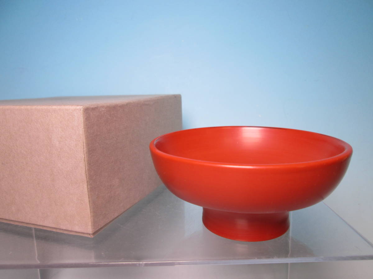 ☆作者不詳 根来塗 酒盃 紙箱付 ぐいみ 酒器 酒杯拍卖