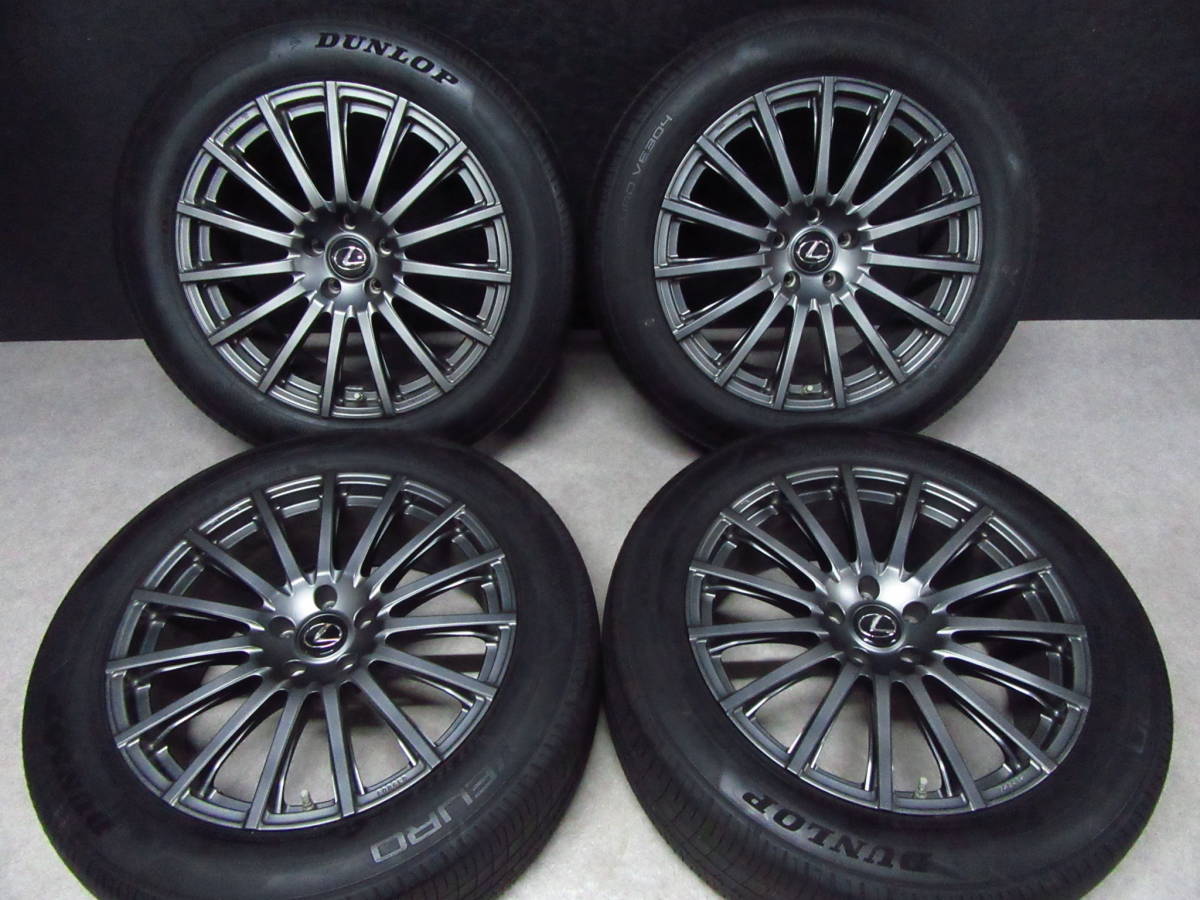 LEXUS レクサス NX F-SPORT 純正OP TRD BBS 製 19インチ 超美品 30系 アルファード ヴェルファイア ハリアー UX HS IS CH-R クラウン拍卖