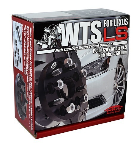協永産業 Wide Tread Spacer ワイドトレッドスペーサー M14×P1.5 レクサス LS専用 5穴 PCD120 厚み27mm 5827W1 KYO-EI Kics キックス拍卖