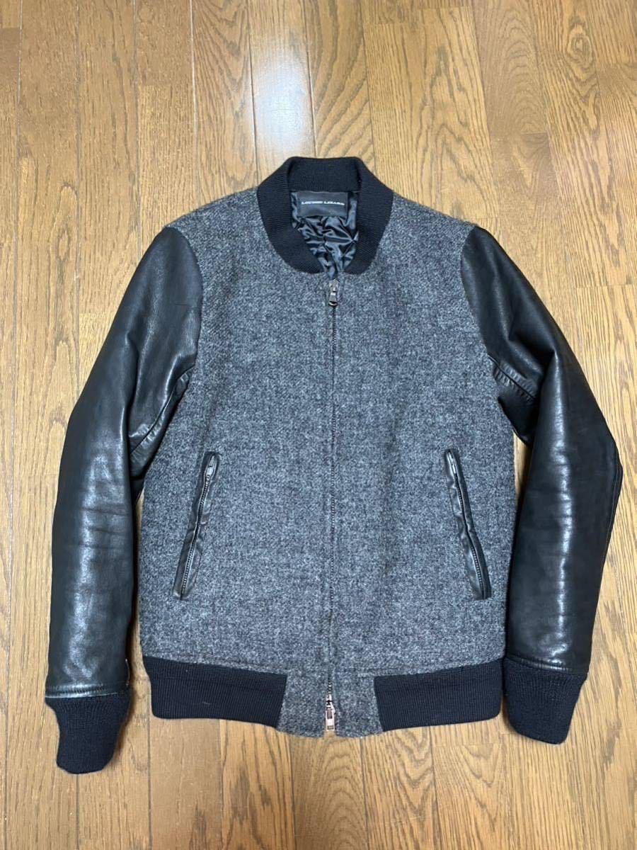 LOUNGE LIZARD レザージャケット 馬革 本革 ライダースジャケット スタジャン Thinsulate Ex-Soft LAMPO拍卖