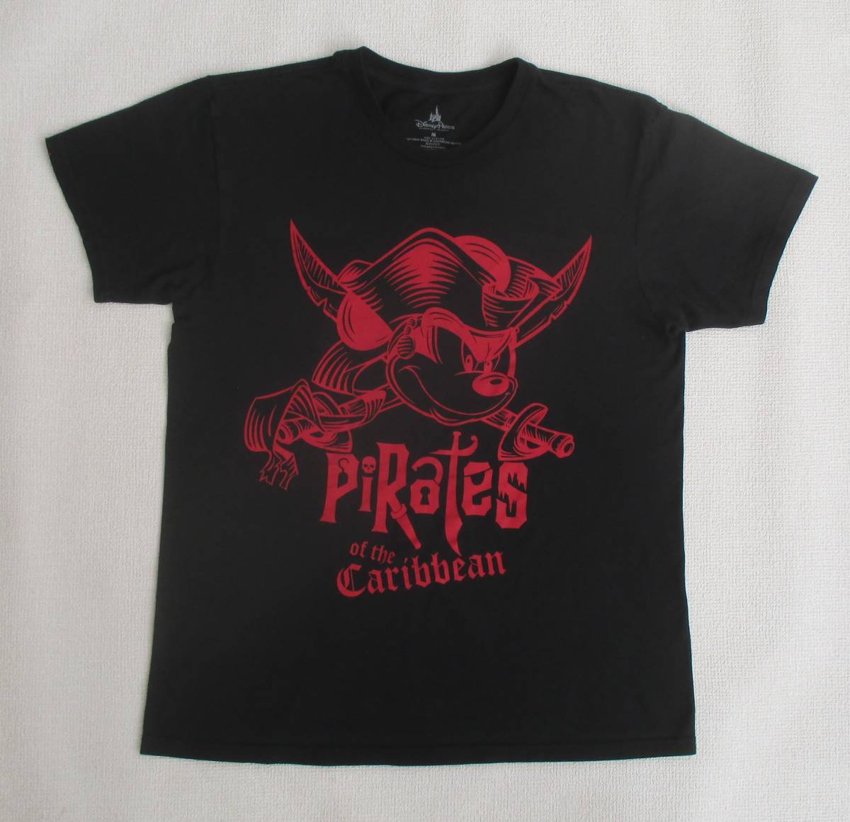ミッキーマウス パイレーツ・オブ・カリビアン Tシャツ メンズM ディズニー Disney Mickey Mouse Pirates of the Caribbean 拍卖