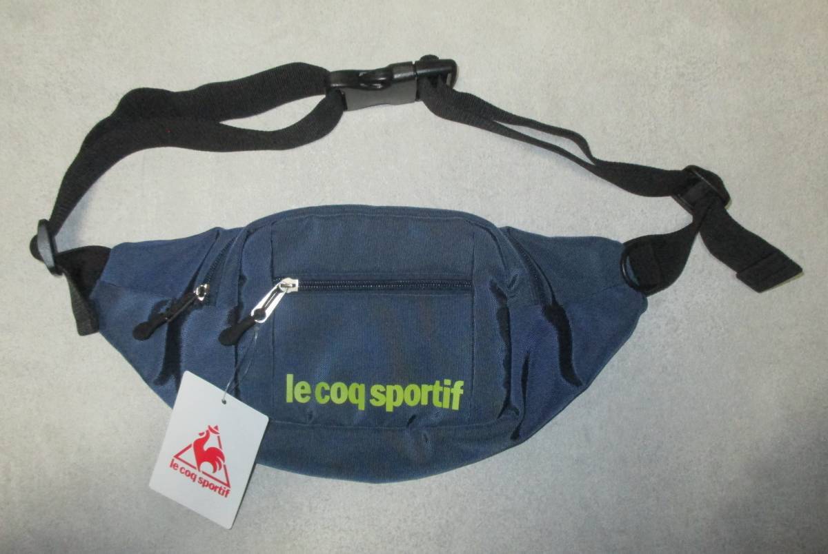 ルコックスポルティフ le coq sportif ウエストポーチ ウエストバック ヒップバッグ キャンプ アウトドア スポーツ ミニバッグ 旅行拍卖