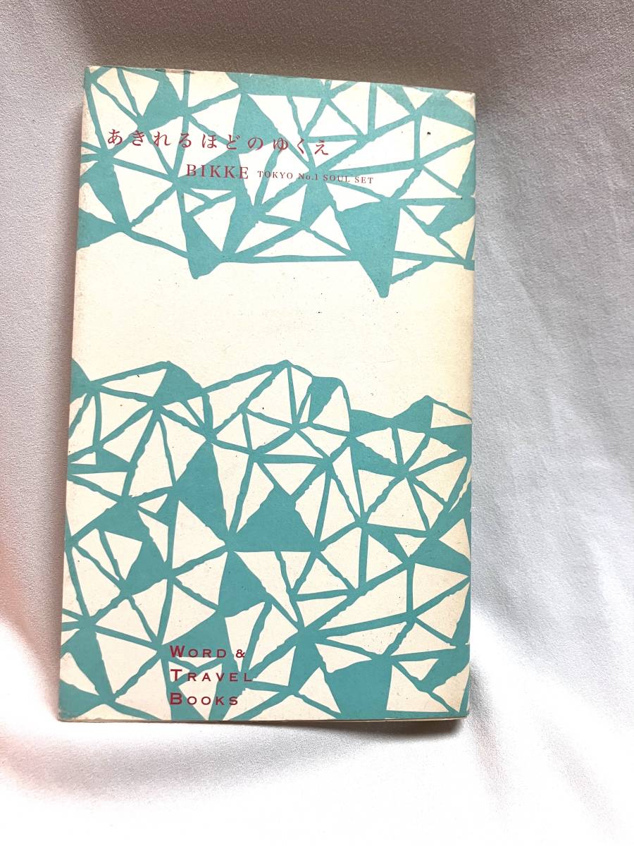 あきれるほどのゆくえ TOKYO No.1 SOUL SET MC ビッケ bikke BIKKE 詩集 歌詞や書き下ろし完全収録 チラシ付き。荒川眞一郎 対談収録拍卖