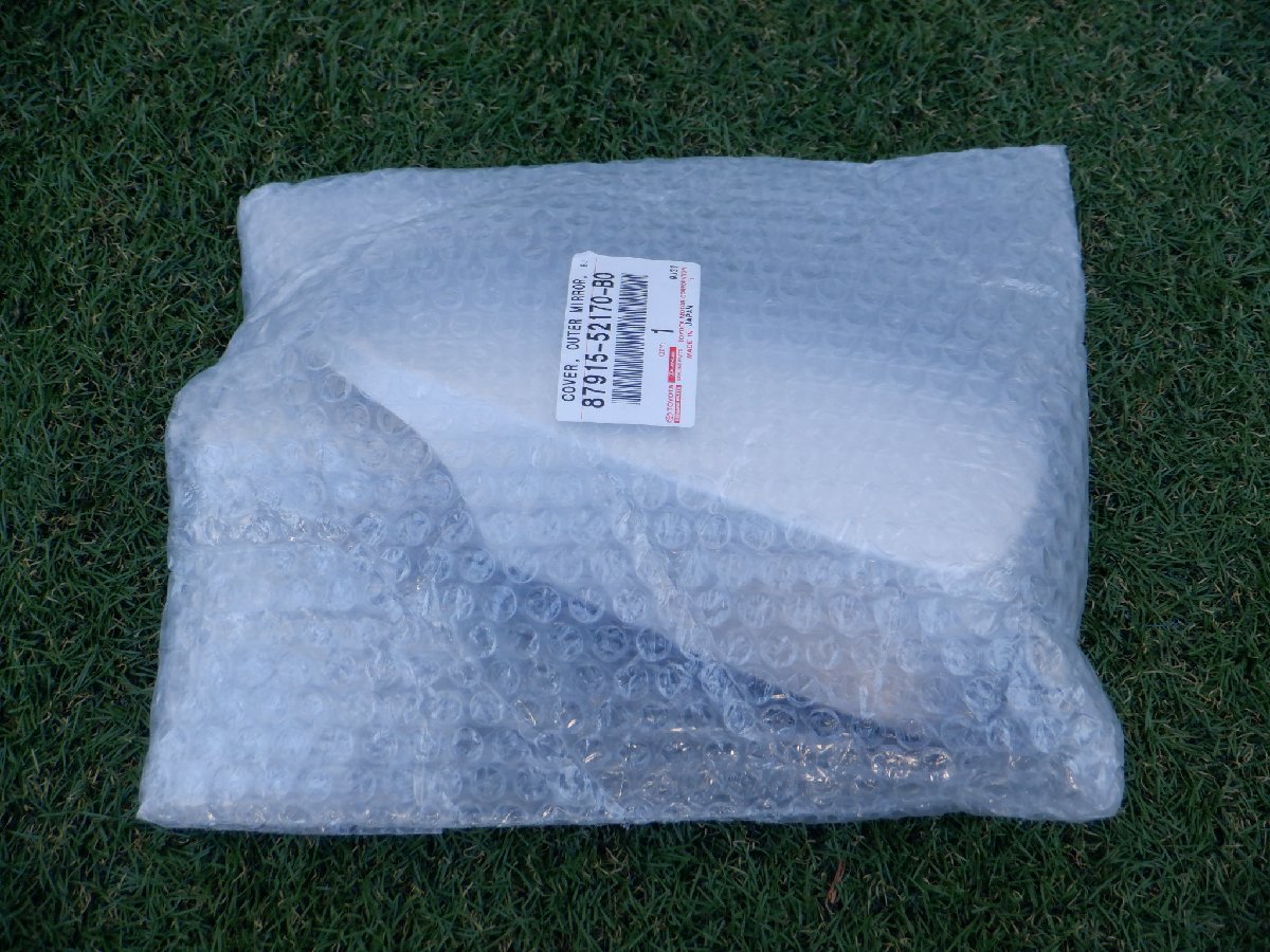 新品 トヨタ純正 NHP10 アクア ドアミラー カバー 右側 運転席 87915-52170 シルバー1F7 m-23-1-78拍卖