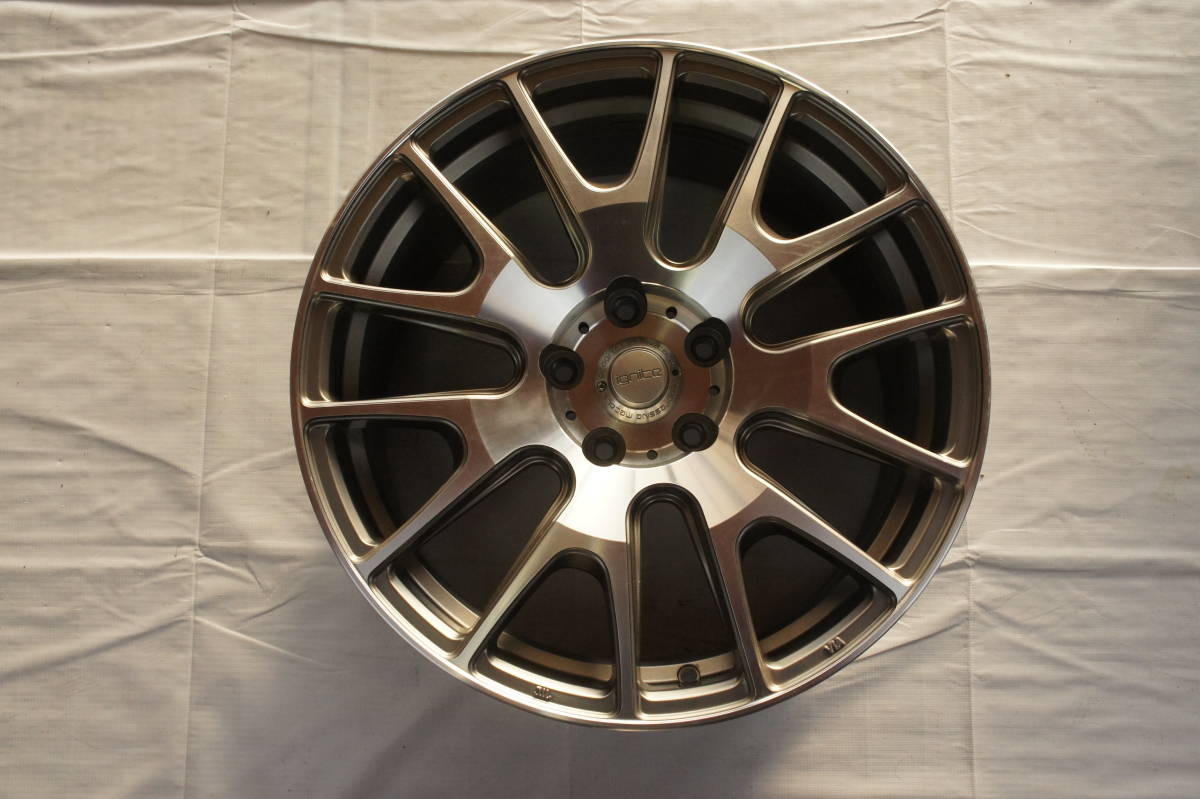 ignite XTRACK アルミホイール 18インチ 8.5J +50 114.3 5穴 約73㎜ MLJ ホイール 難あり @755d拍卖