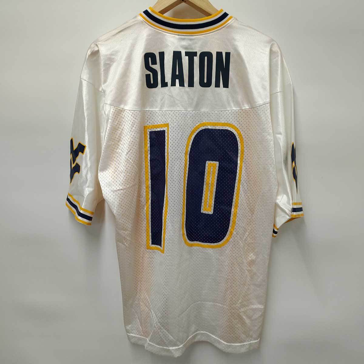 【中古】ナイキ ウエストバージニア大学 MOUNTAINEERS マウンテニアーズ JERSEY #10 Steve Slaton スティーブ・スラトン L メンズ NIKE拍卖