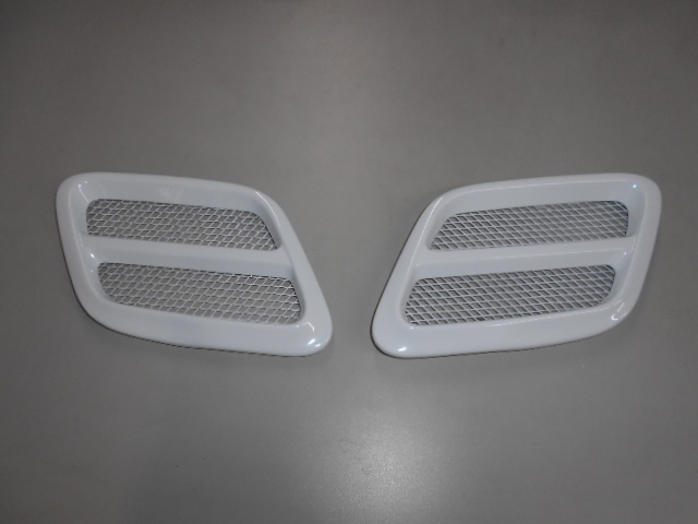 インプレッサGC8型 2.2Bタイプボンネットダクト左右1SET (FRP/未塗装品)ラ・アン オリジナル品 受注品*送料別途拍卖