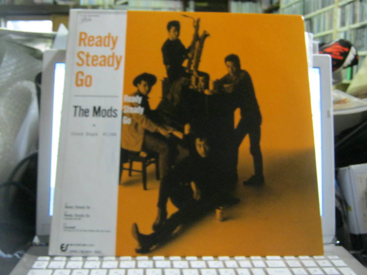 MODS モッズ / READY STEADY GO 帯付12inch 森山達也 めんたいロック ROOSTERS eROCKERS サンハウス 拍卖