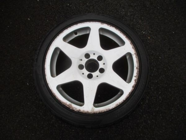 ■ベンツ W201 190E 2.5-16V EVOLUTION2 アルミホイール 1本 中古 2014011202 8.25Jx17 ET34 SL583 部品取あり スピードライン ホイール ■拍卖