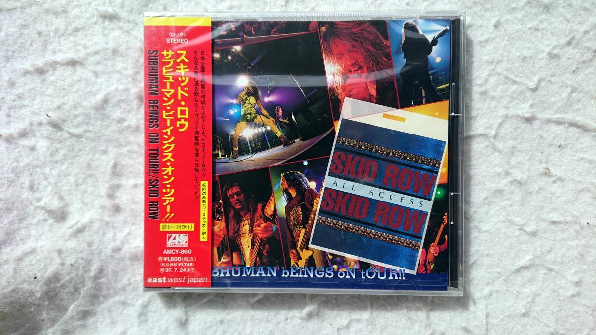スキッド・ロウ サブヒューマン・ビーイングス・オン・ツアー!! 95年発売拍卖