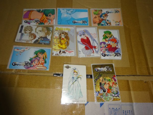 テレホンカード まとめ 10枚 ああっ女神さまっ グランディアなど リニア・キャノン 神機世界エヴォリューション (1066)(11月26)拍卖