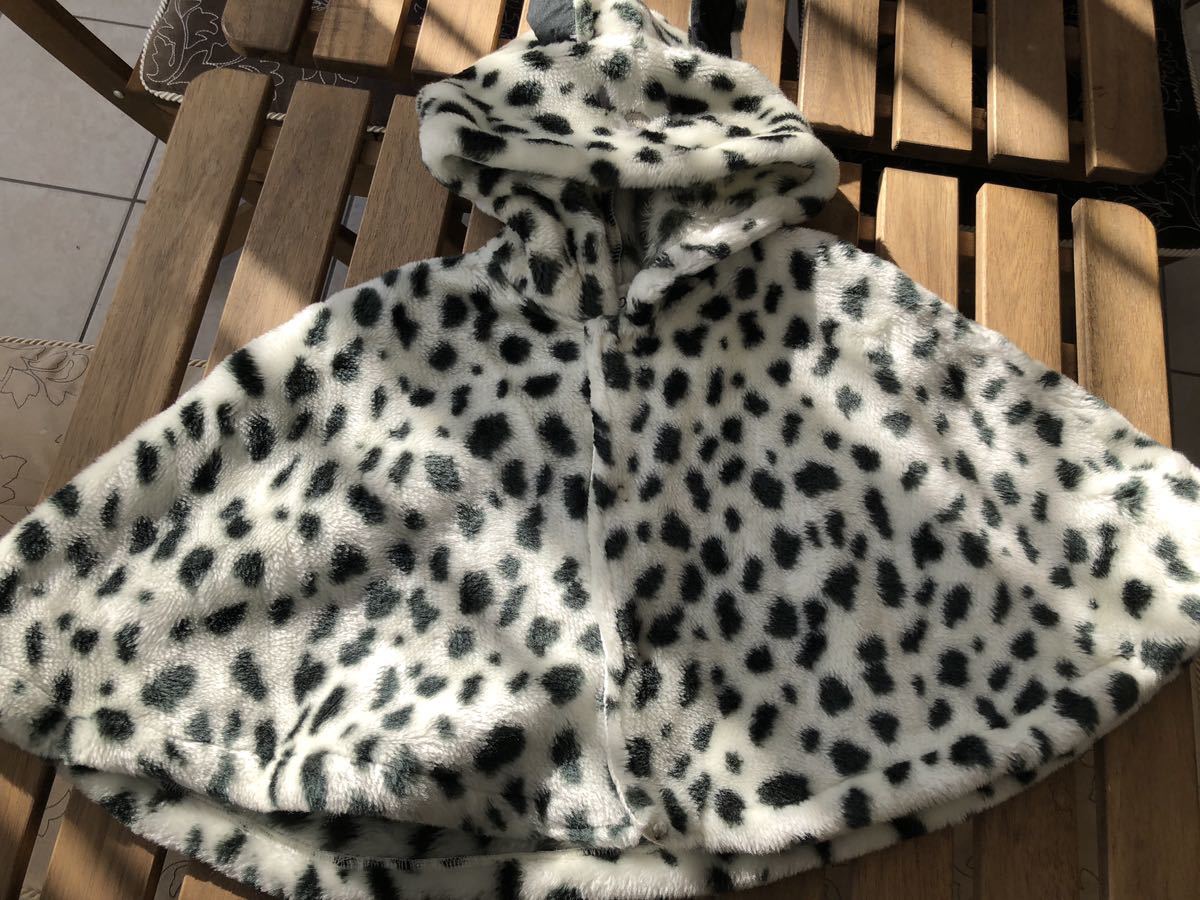 ★アニマル柄ポンチョ★80〜90サイズ★拍卖
