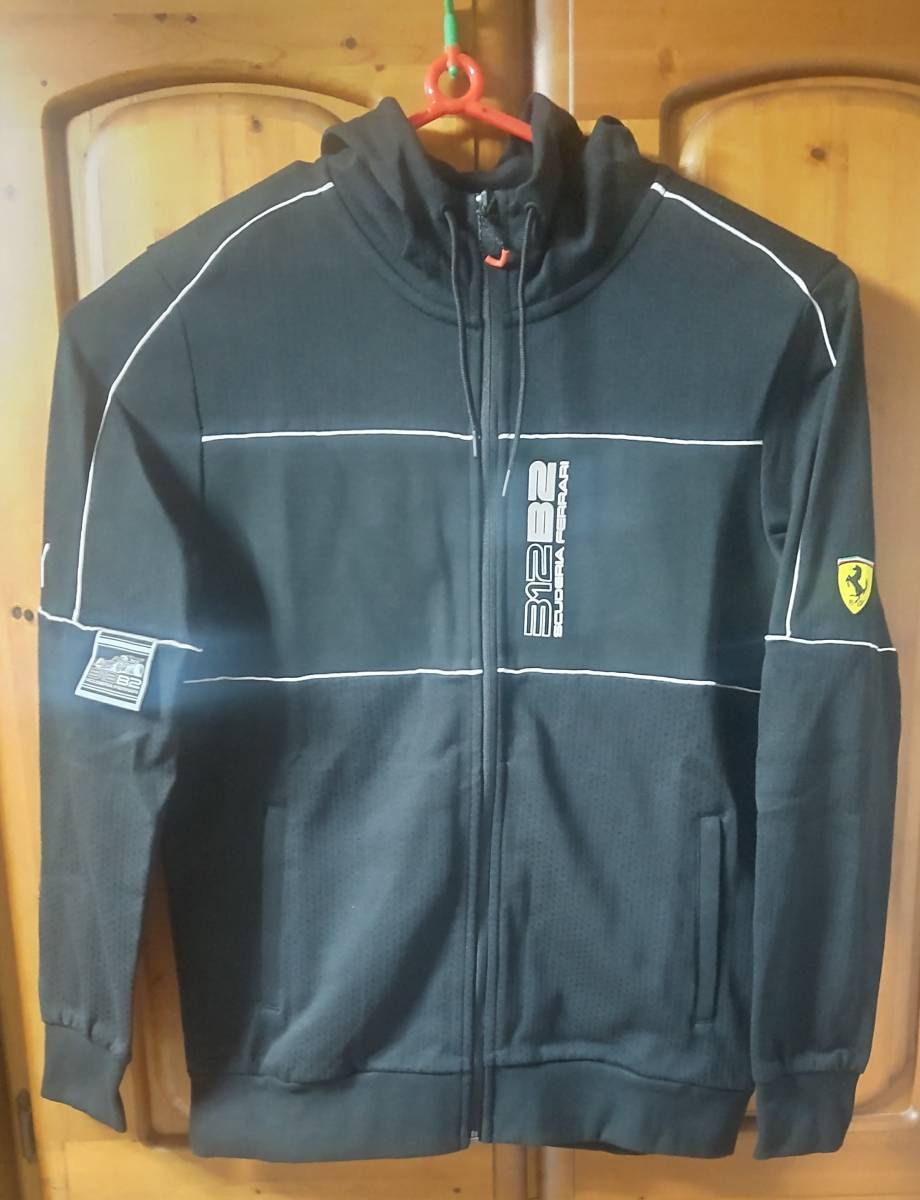 フェラーリ レース フード スウェット ブラック Mサイズ拍卖