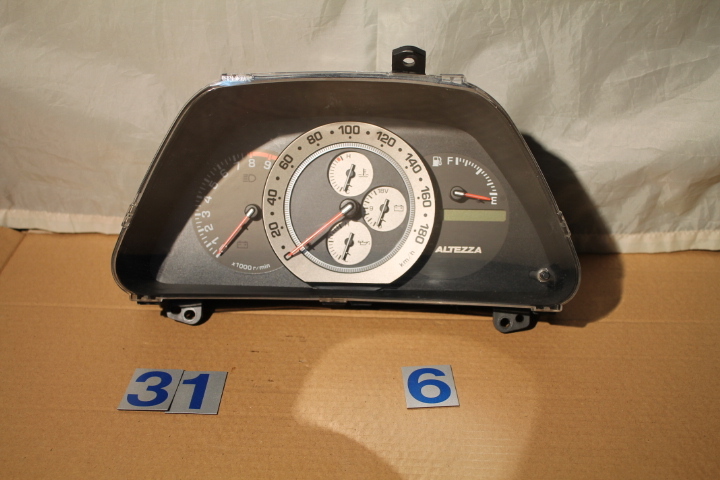 K-498-3 トヨタ 純正 SXE10 アルテッツァ スピードメーター 83800-53030 走行距離不明拍卖