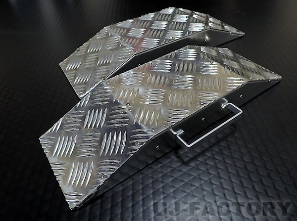 ★アルミ ダウンスロープ/スーパーデラックスタイプ(JAD-SX)x 2個セット★トランクに必需品/シャコタン車にお勧め!拍卖